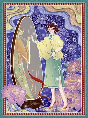 互换身份男生变女神