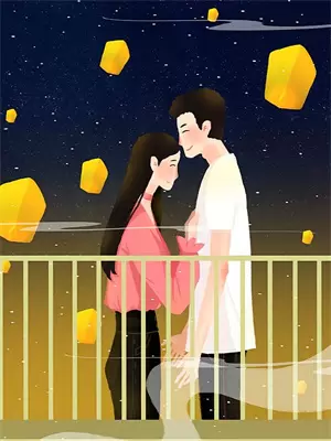 我为他送上一朵花