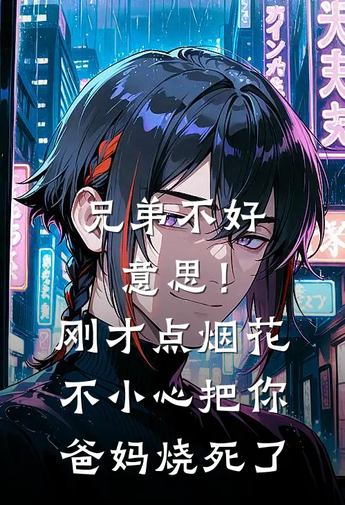 兄弟不好意思！刚才点烟花不小心把你爸妈烧死了
