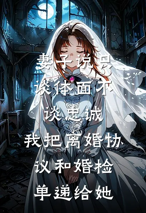 妻子说只谈体面不谈忠诚，我把离婚协议和婚检单递给她